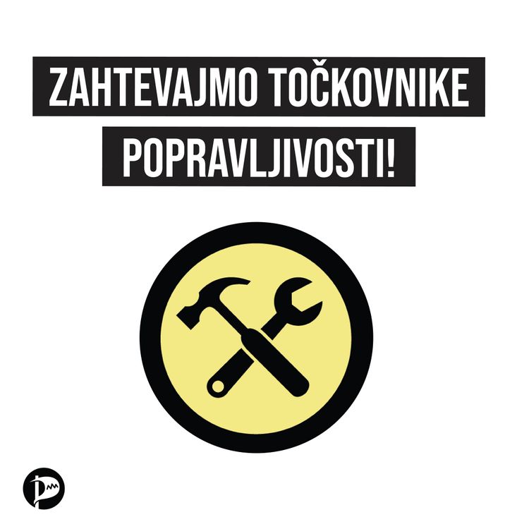 Zahtevajmo točkovnike popravljivosti