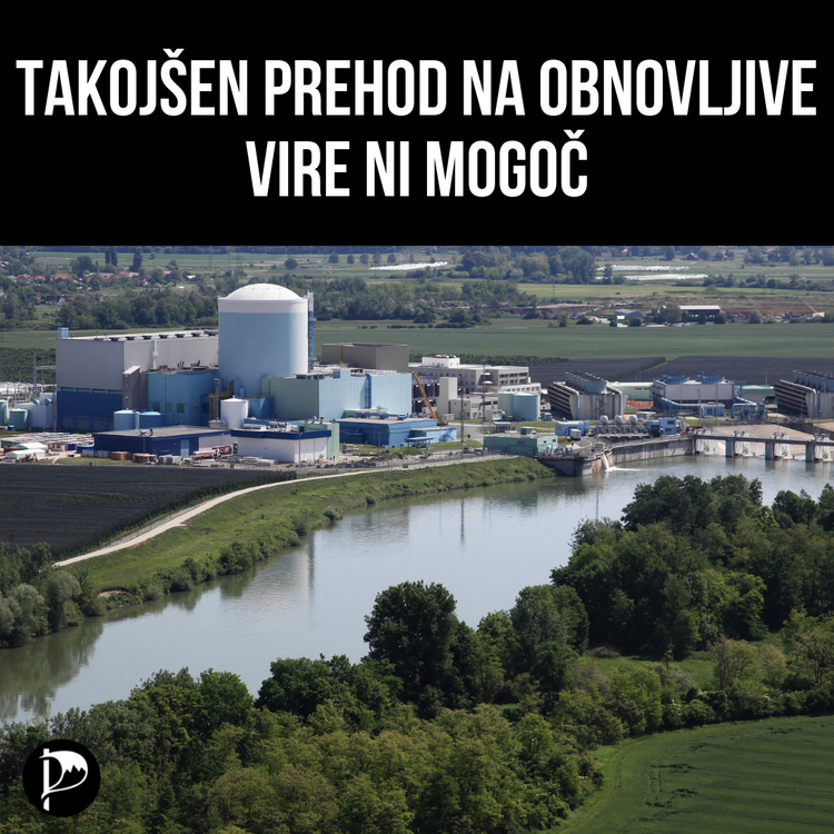 Takojšen prehod na obnovljive vire ni mogoč