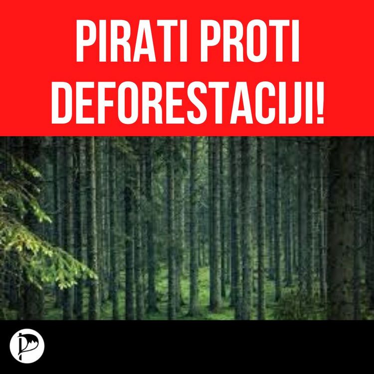 Pirati proti deforestaciji!