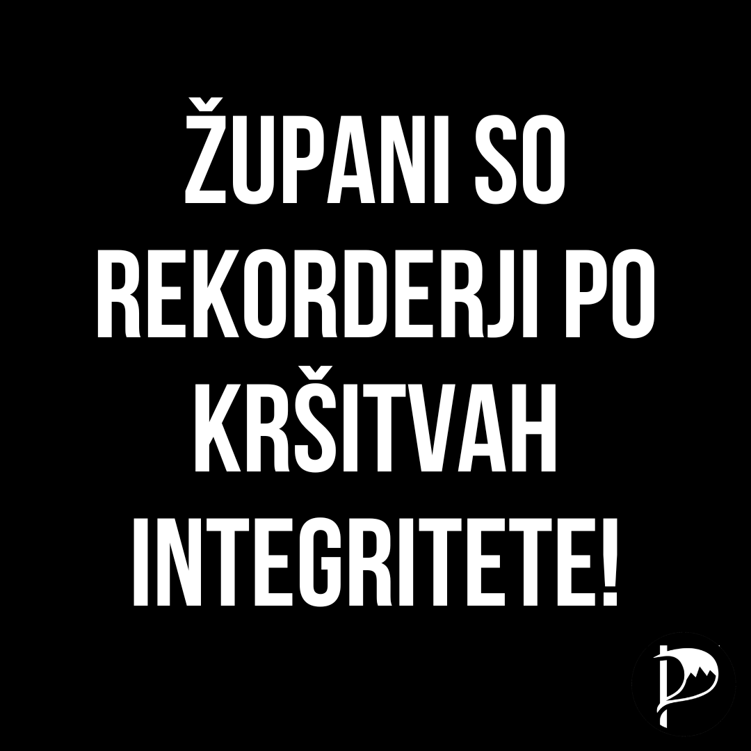 Župani so najpogostejši kršitelji integritete