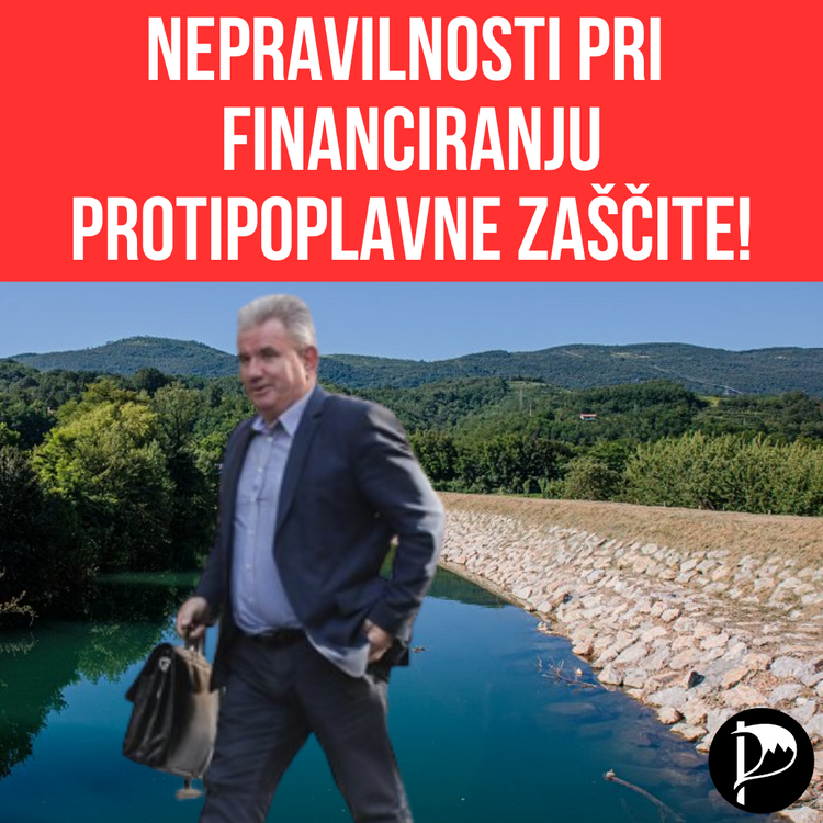 Nepravilnosti pri financiranju protipoplavne zaščite