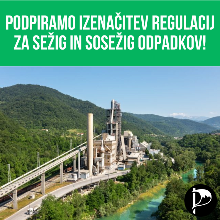 Podpiramo izenačitev regulacij sežiga in sosežiga odpadkov