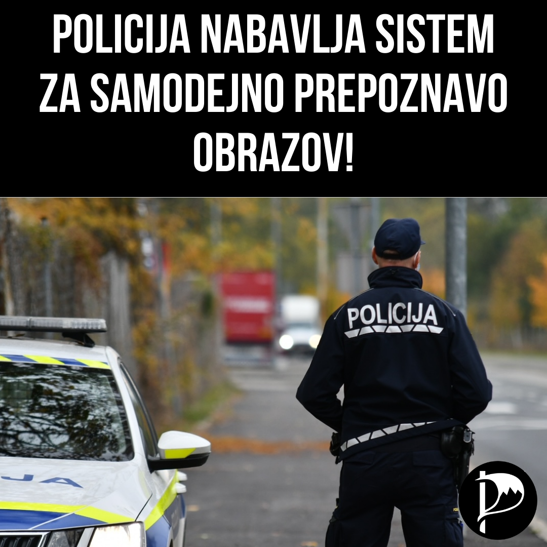 Policija nabavlja sistem
za samodejno prepoznavo obrazov!