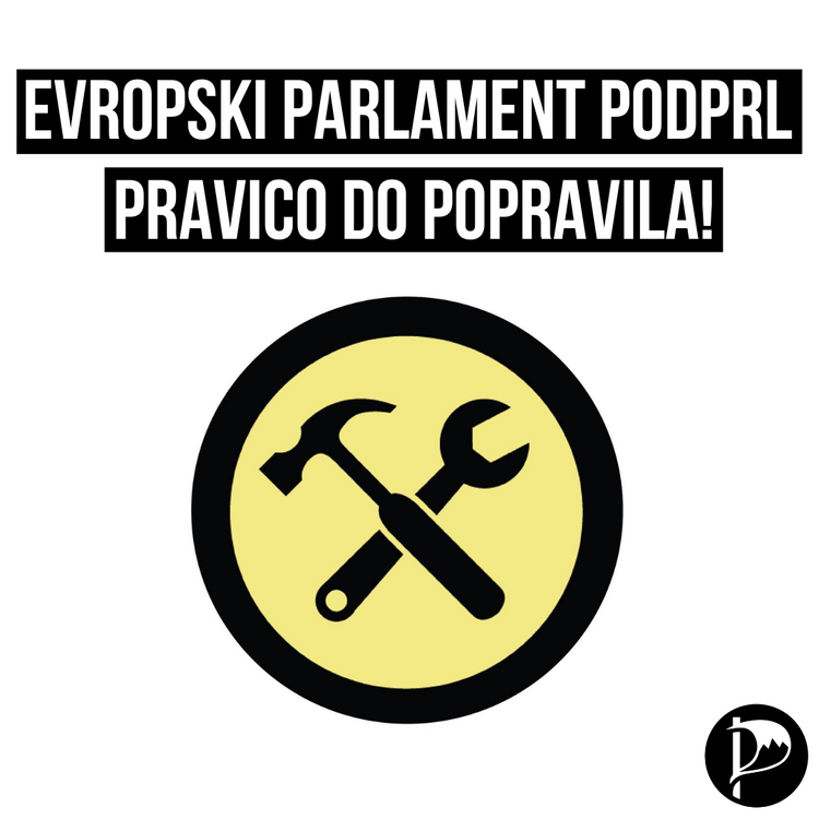 Evropski parlament podprl pravico do popravila!