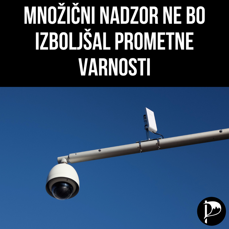 Množični nadzor ne bo izboljšal prometne varnosti