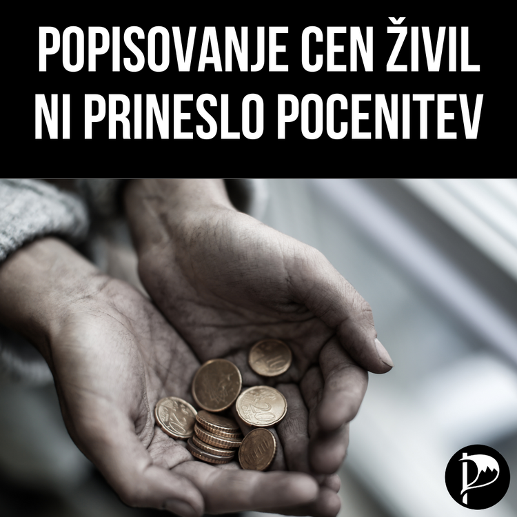 Popisovanje cen živil
ni prineslo pocenitev