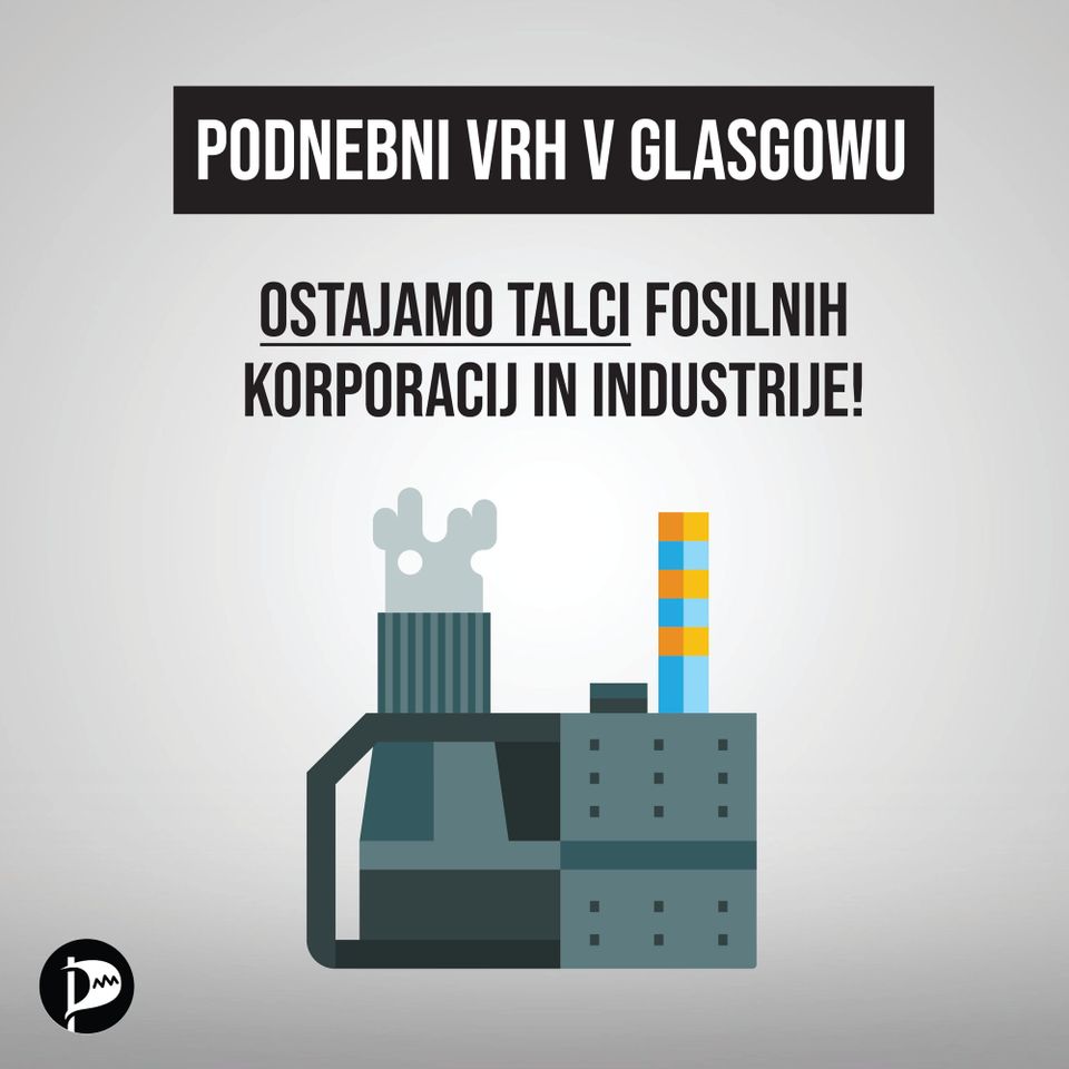 COP26: ostajamo talci fosilnih korporacij