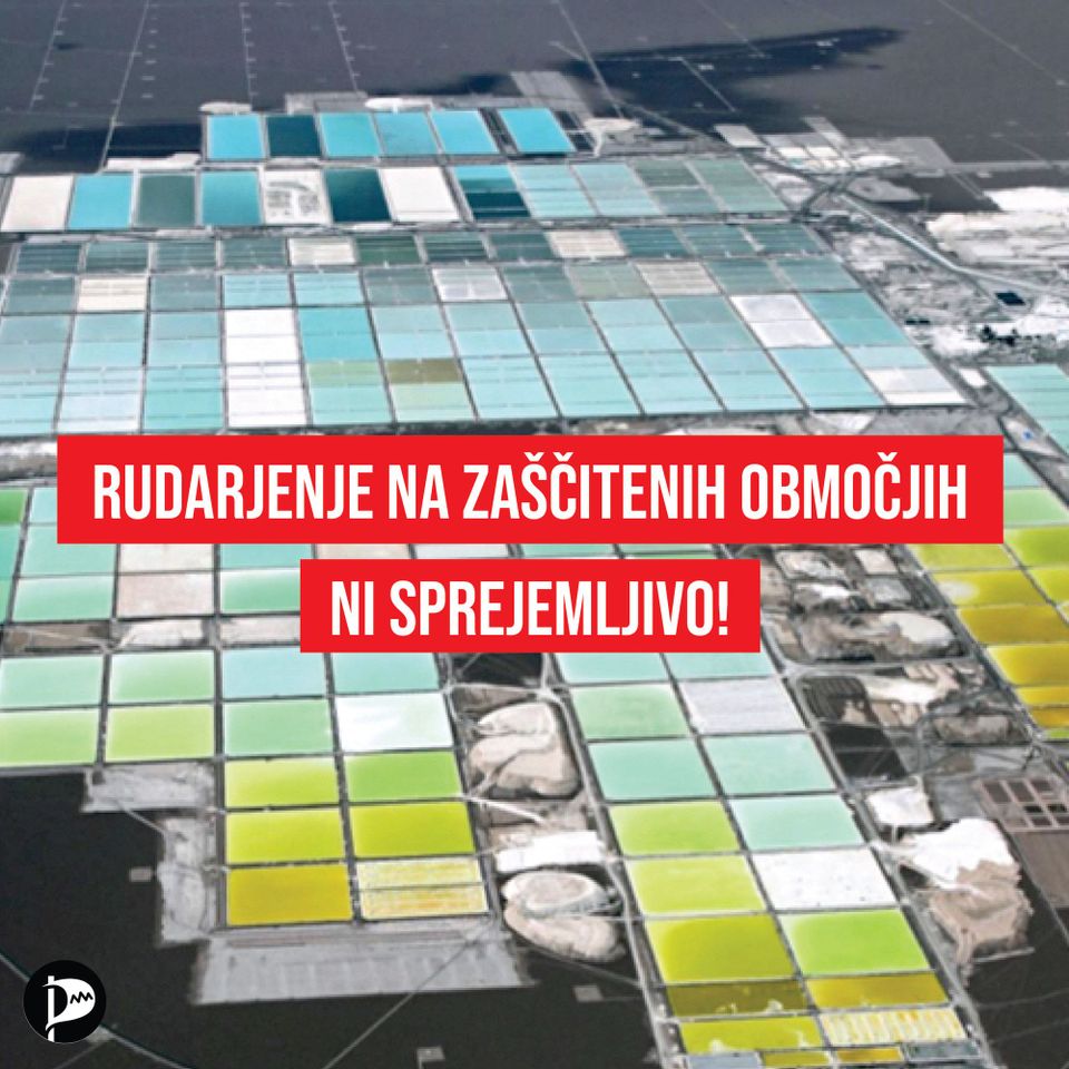 Rudarjenje na zaščitenih območjih ni sprejemljivo