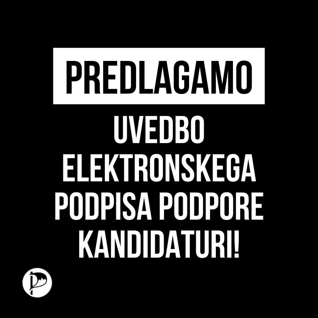 Elektronsko zbiranje podpisov podpore kandidaturam