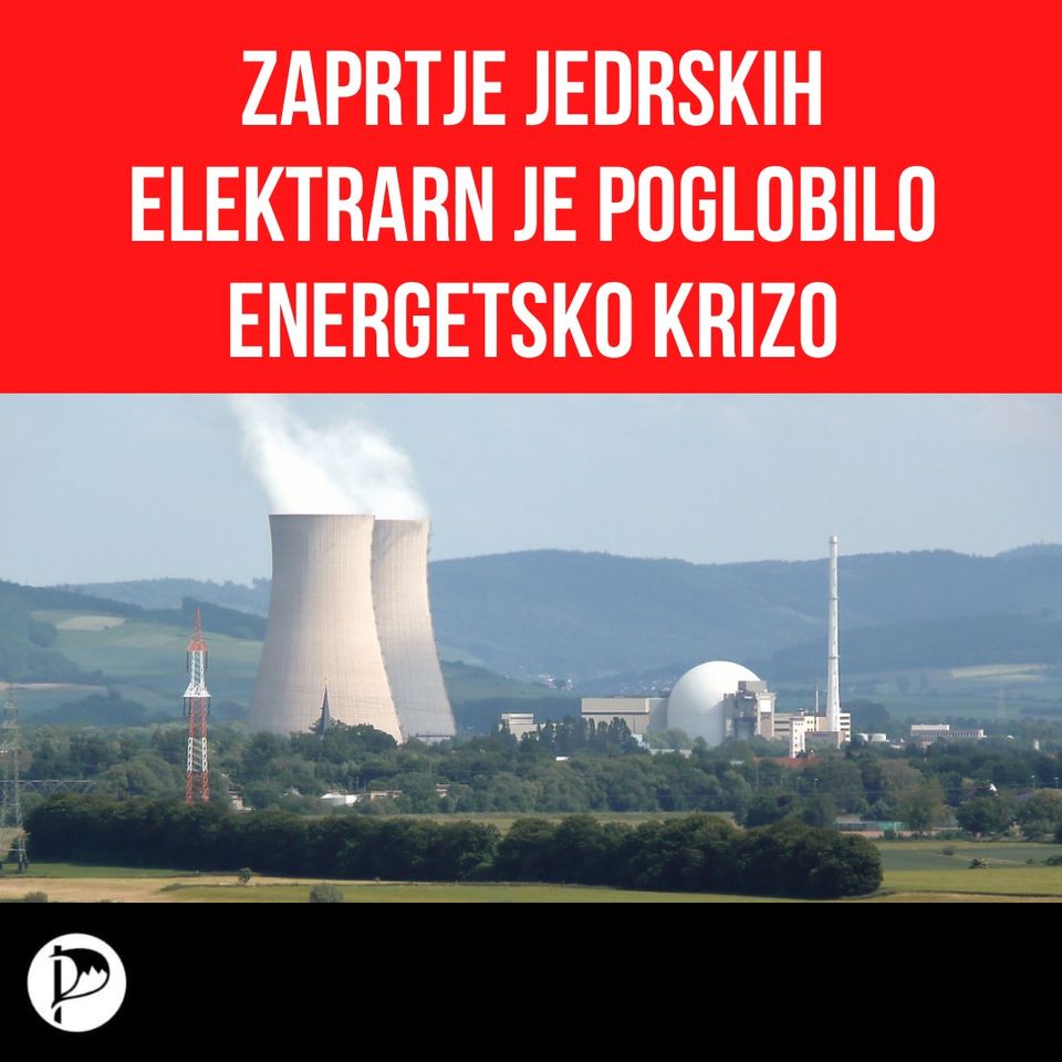 Zaprtje jedrskih elektrarn je poglobilo energetsko krizo