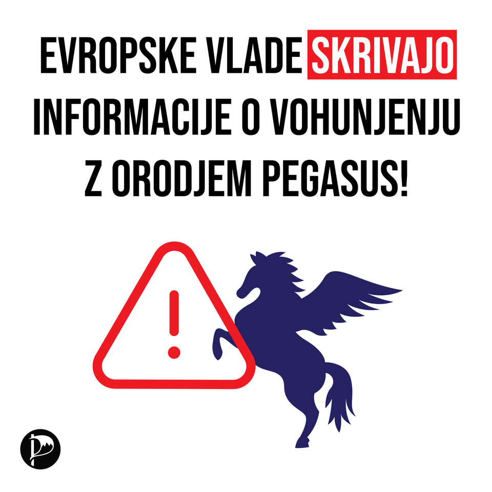 Evropske vlade skrivajo informacije o vohunjenju z orodjem Pegasus