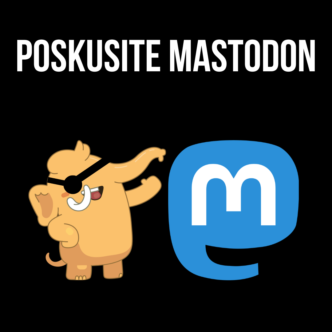 Poskusite Mastodon