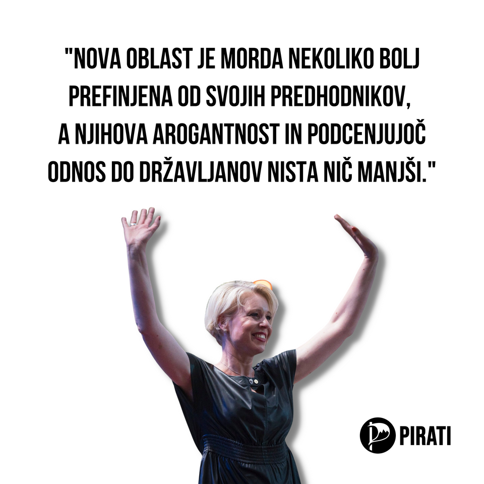 O poskusih brisanja kontroverznih informacij o predsednici Državnega zbora