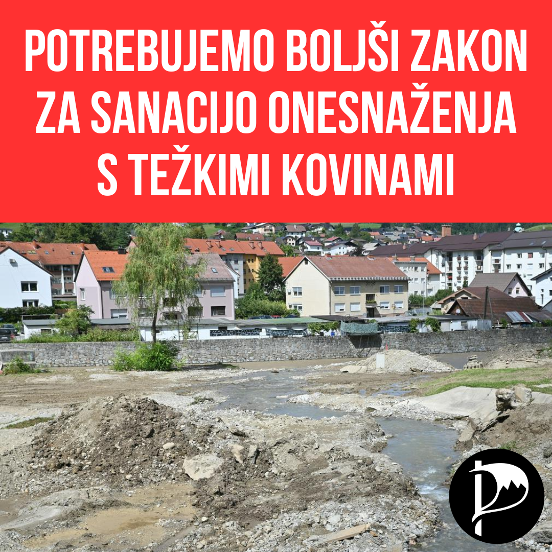 Potrebujemo boljši zakon za sanacijo onesnaženja s težkimi kovinami