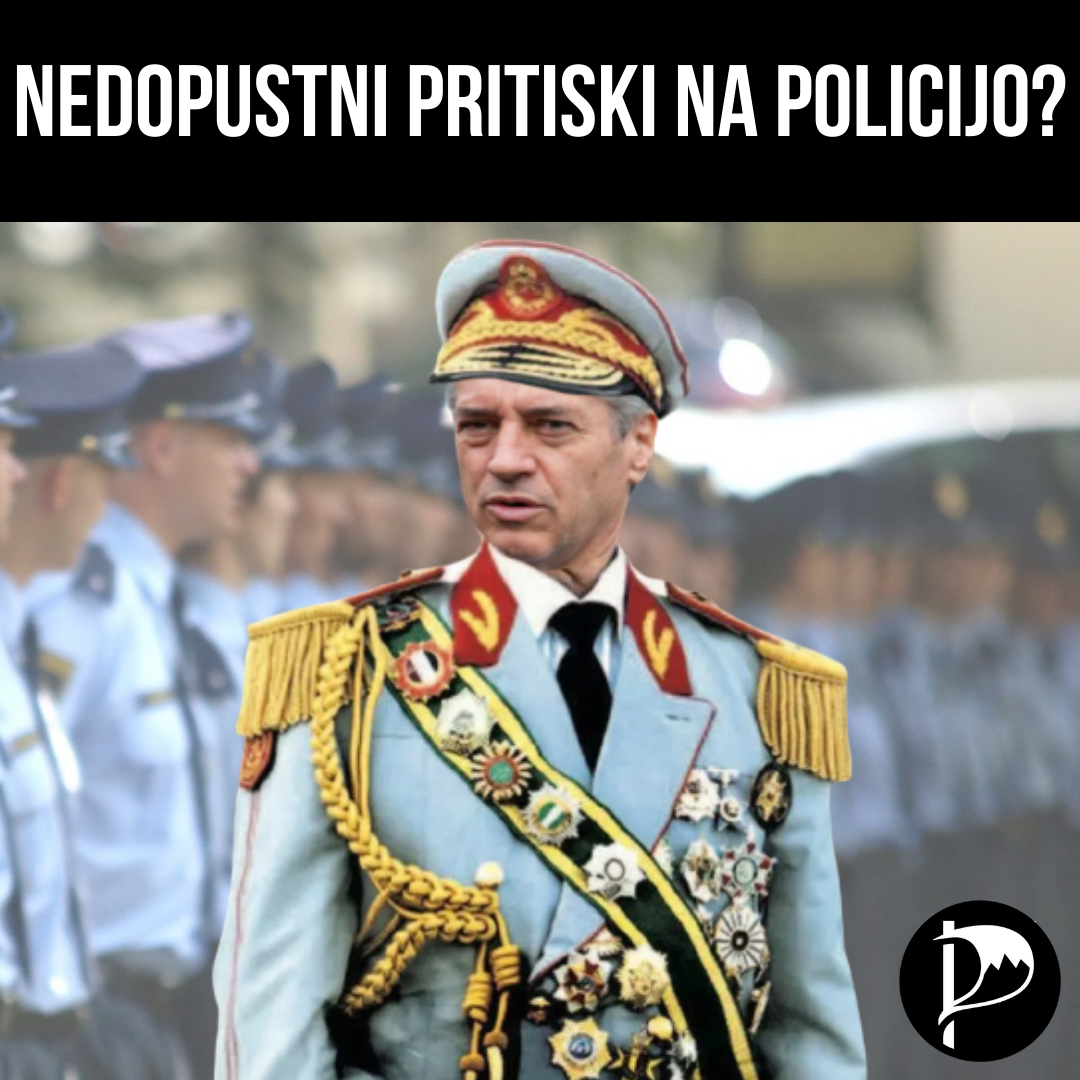 Si tudi nova vlada podreja policijo?