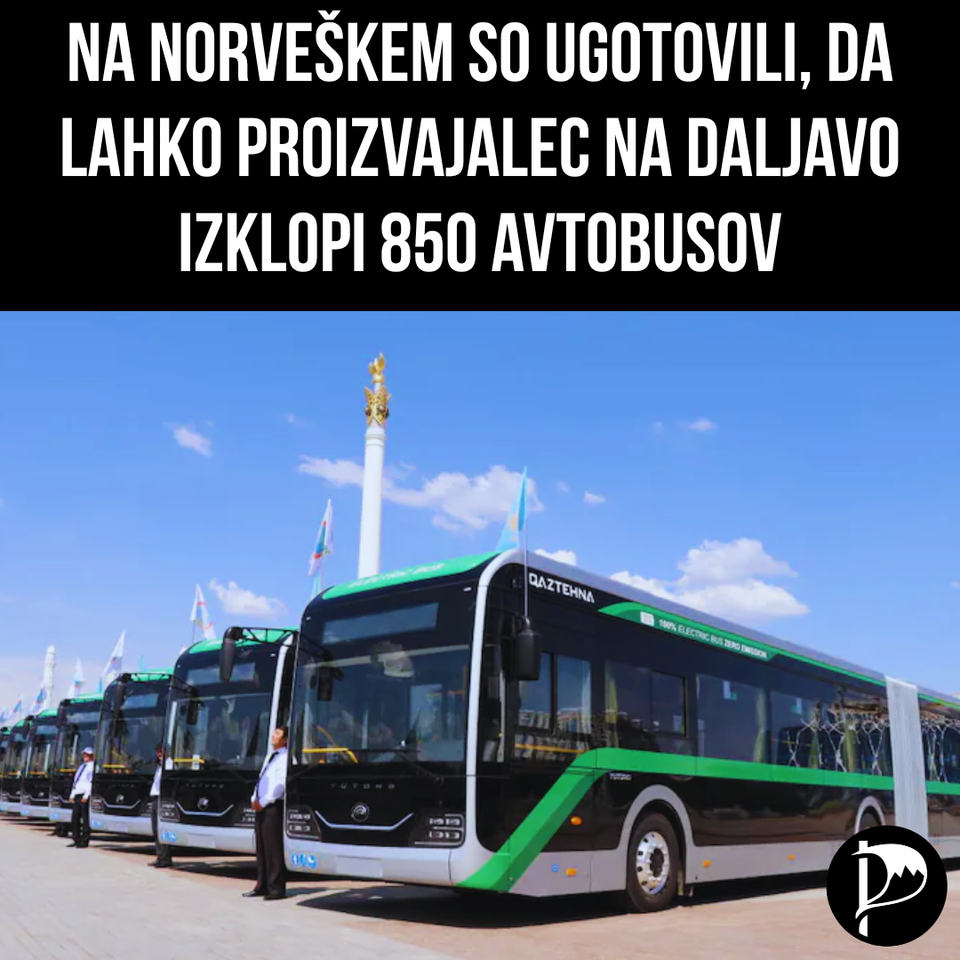 Na Norveškem so ugotovili, da lahko proizvajalec na daljavo izklopi 850 avtobusov